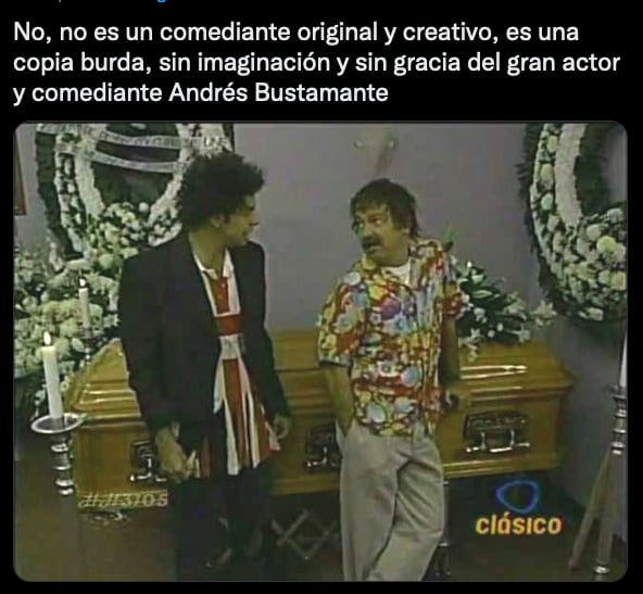 Eugenio Derbez vs Andrés Bustamante.