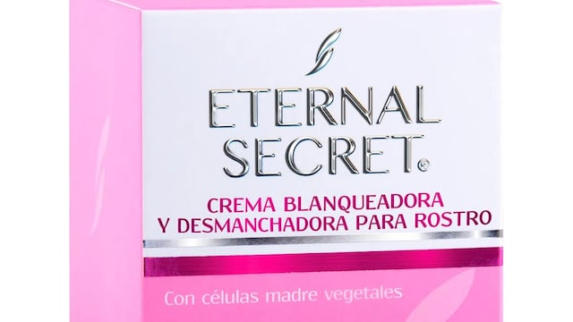 Esta es la crema Eternal Secret desmanchadora y blanqueadora