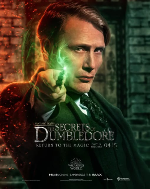 Nuevos pósters de ‘Animales Fantásticos 3: Los Secretos de Dumbledore’