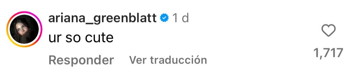 Comentario en foto de Sydney Sweeney