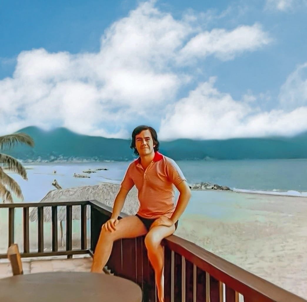 Pedro Sola en su juventud