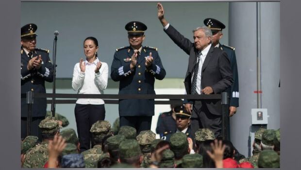 AMLO con el Ejército Mexicano