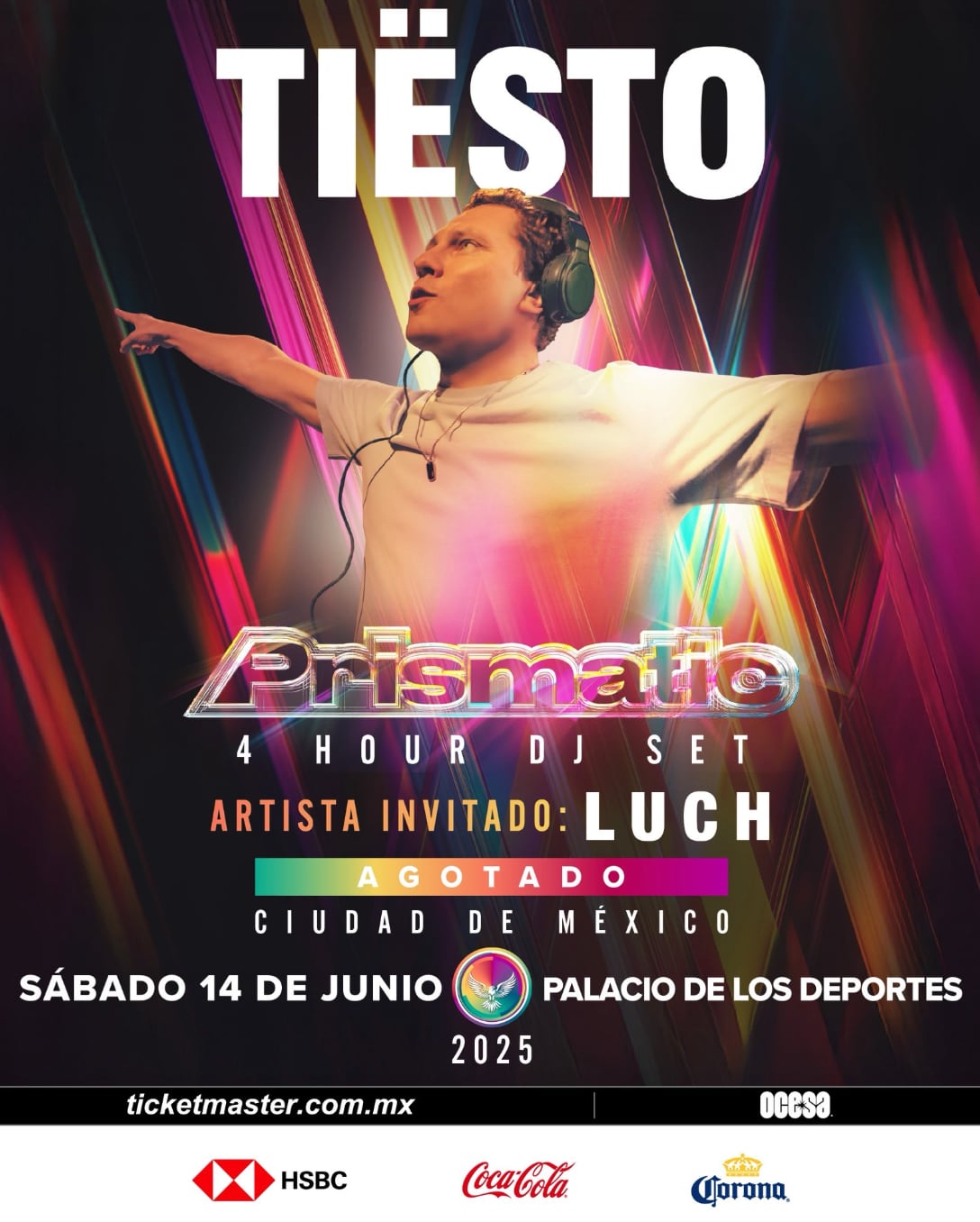 Tiësto en Palacio de los Deportes
