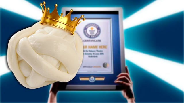 Quesillo más grande del mundo. Récord Guinness