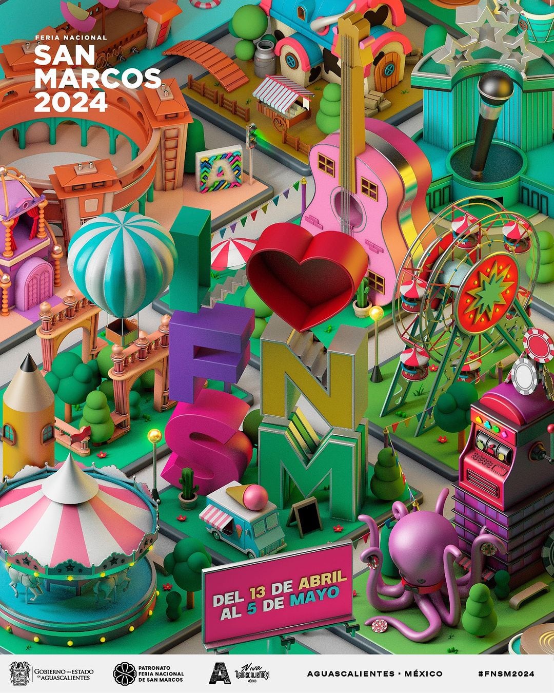 Palenque de la Feria de San Marcos 2024
