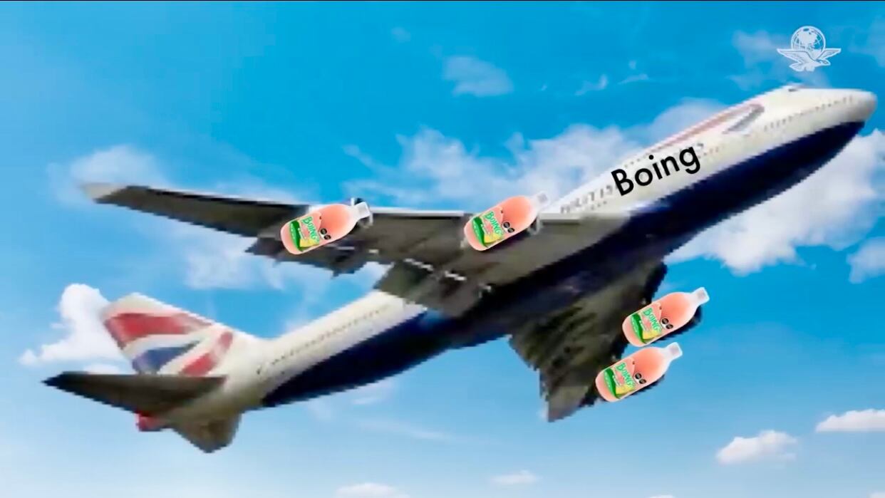 Avión "Boing" citado por el gobierno mexicano