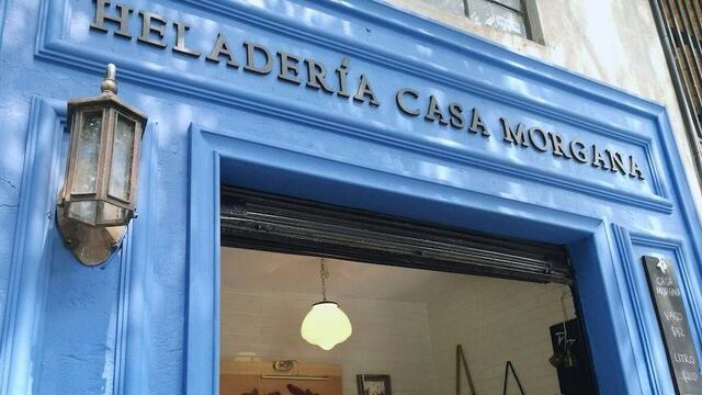 La heladería "Casa Morgana" es propiedad de la periodista Kiren Miret.