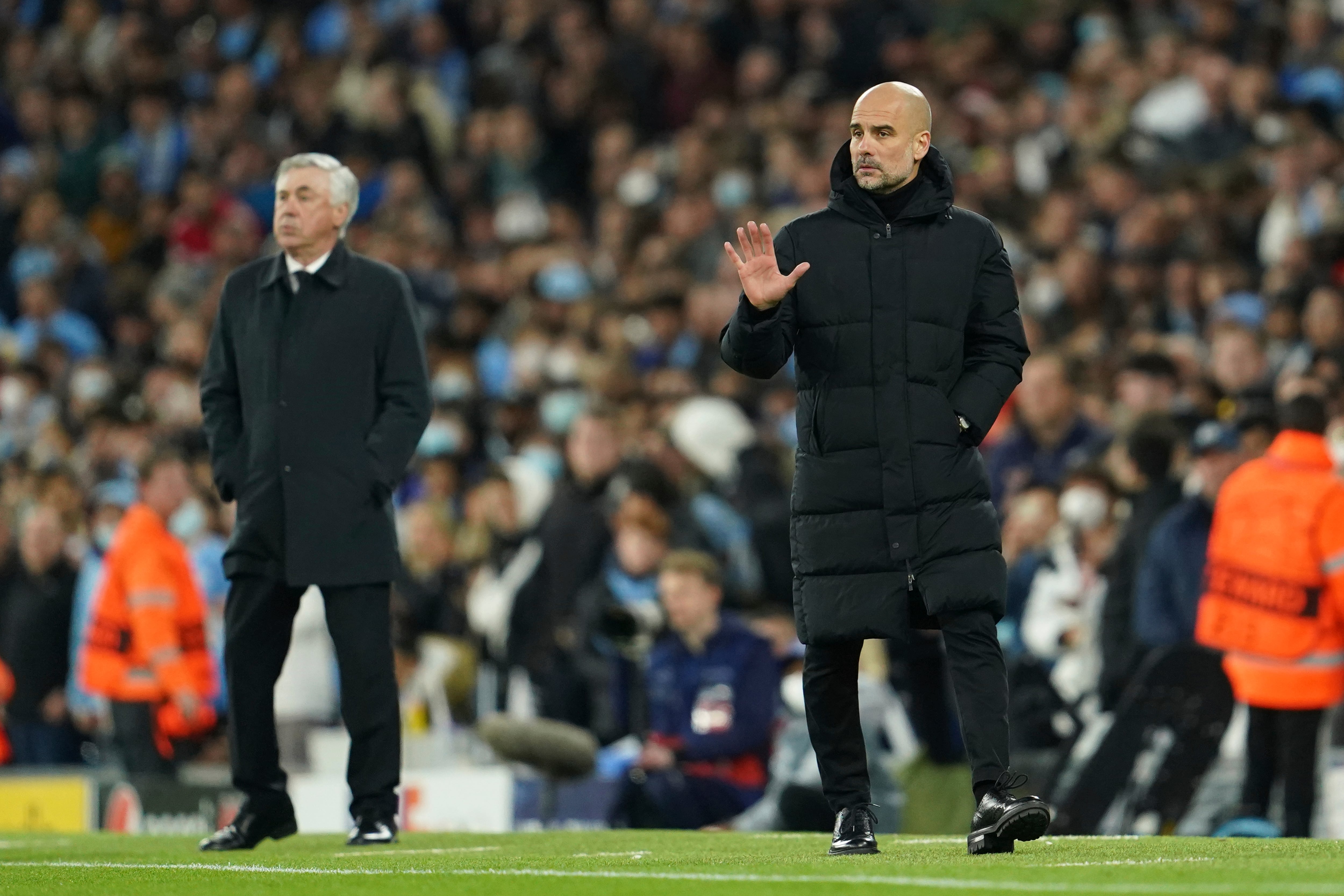 Manchester City vs Real Madrid  (AP Photo/Jon Super)