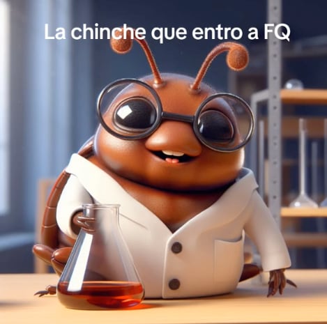 Así se verían las chinches estudiando carreras en la UNAM