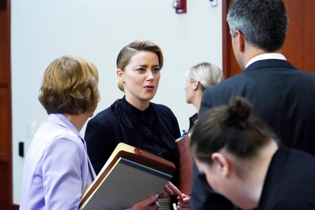Amber Heard en juicio