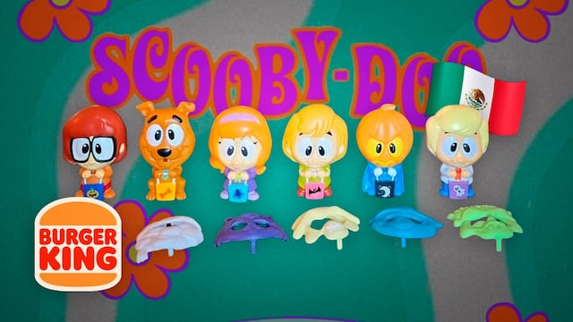 La colección de Scooby Doo llega a Burger King México