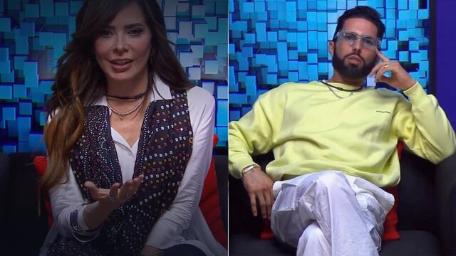 Gloria Trevi y Poncho de Nigris