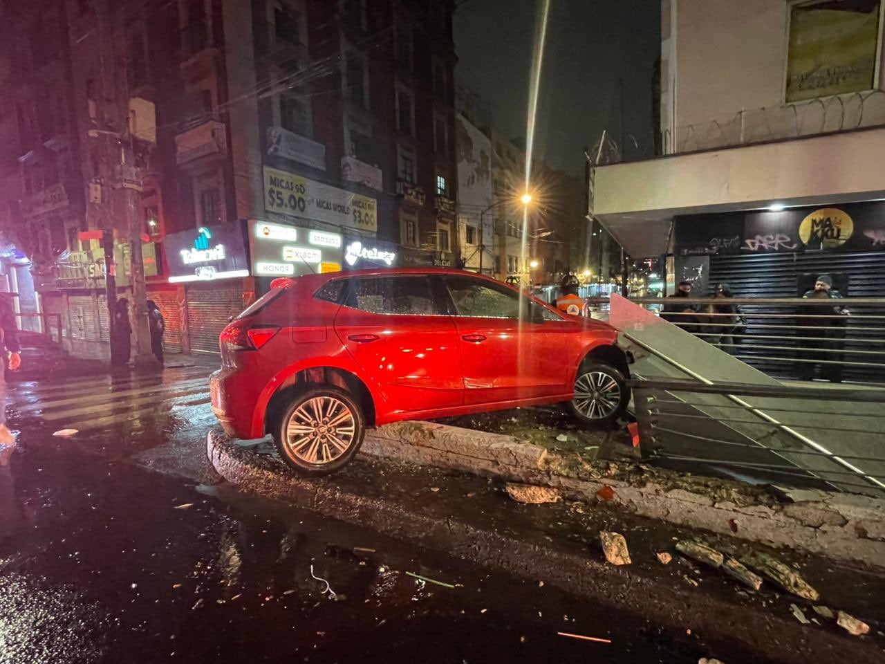 Choque en Salto del Agua