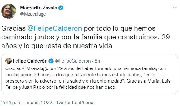 Calderón tuit