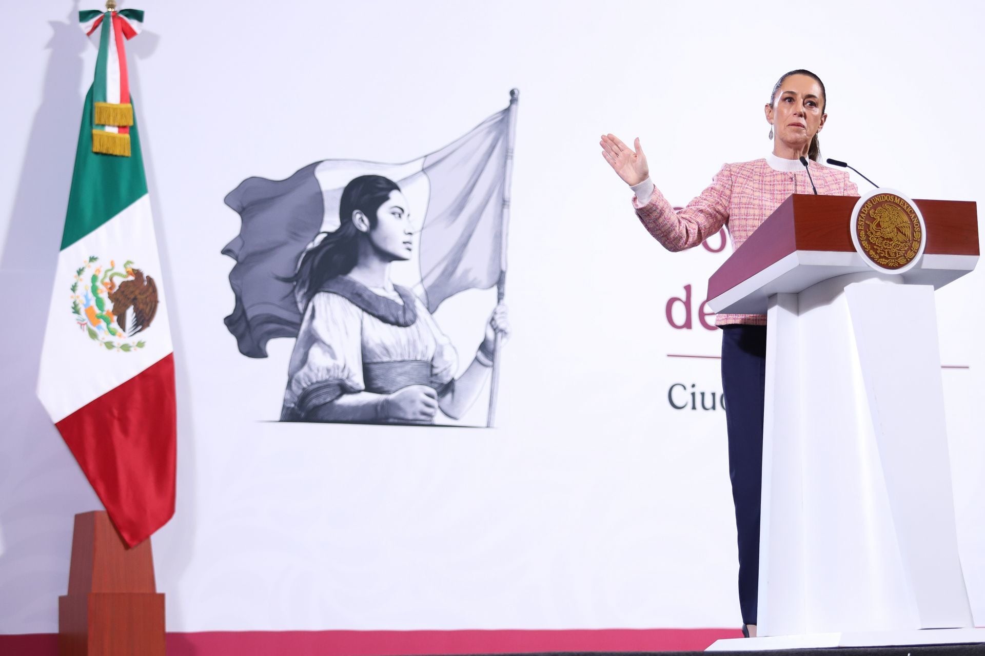 Claudia Sheinbaum, presidenta de México