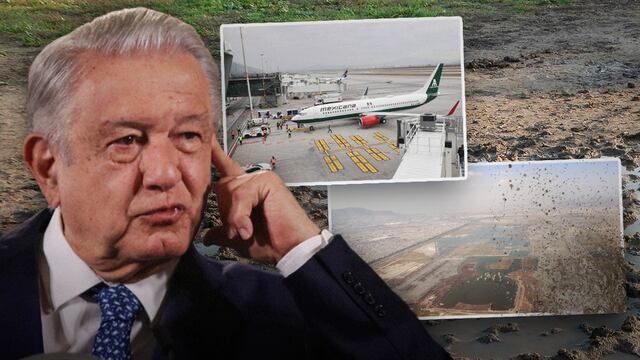 AMLO defiende al AIFA contra el aeropuerto de Texcoco
