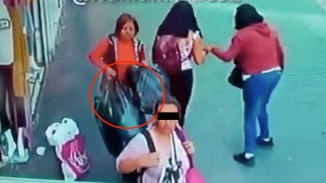 En menos de un minuto robaron a una joven.