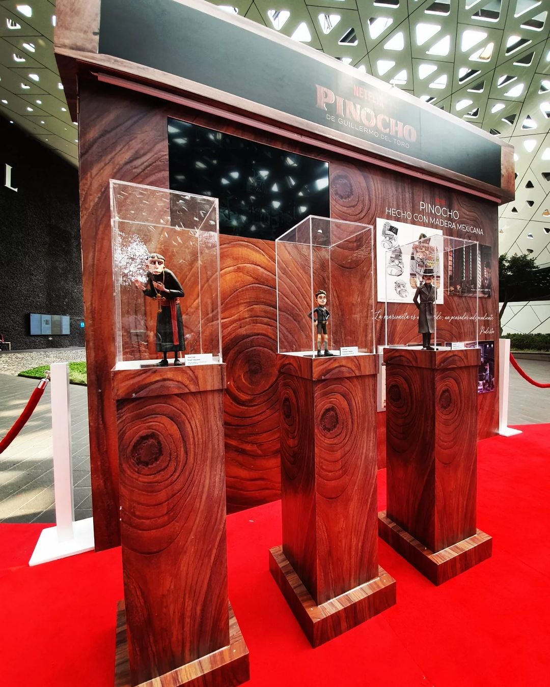 Exposición Pinocchio de Guillermo del Toro en la Cineteca Nacional