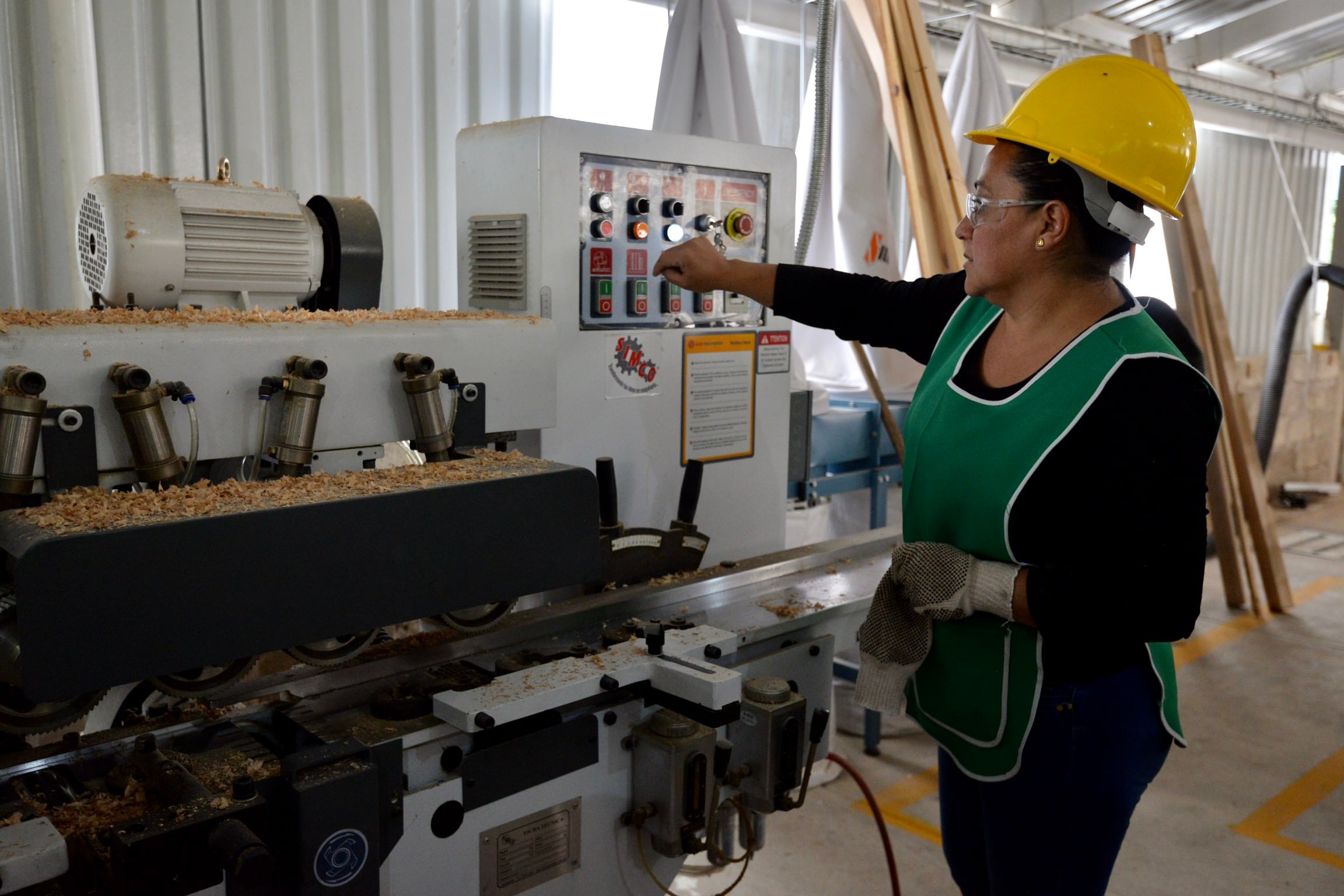 Mujer trabajando