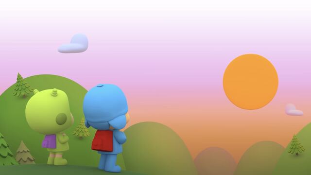 Las vacaciones en la montaña de Pocoyó