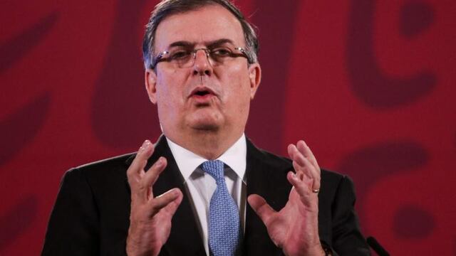 Marcelo Ebrard, canciller mexicano
