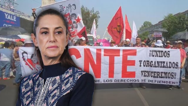 Sección 22 de la CNTE rechaza fin de protestas e insiste en reunión con Sheinbaum
