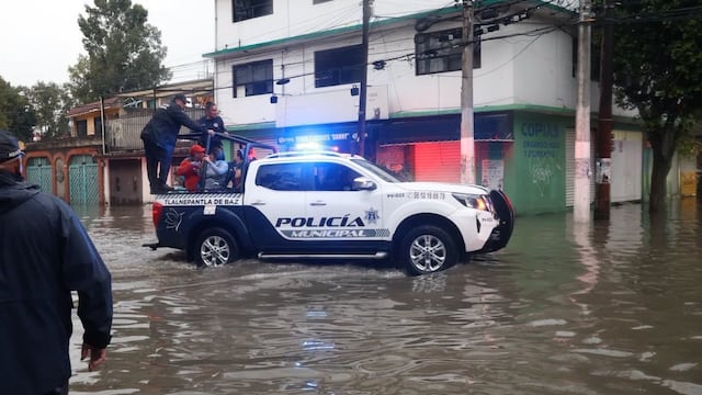Tlalnepantla bajo el agua: inundaciones golpean a Los Reyes Ixtacala