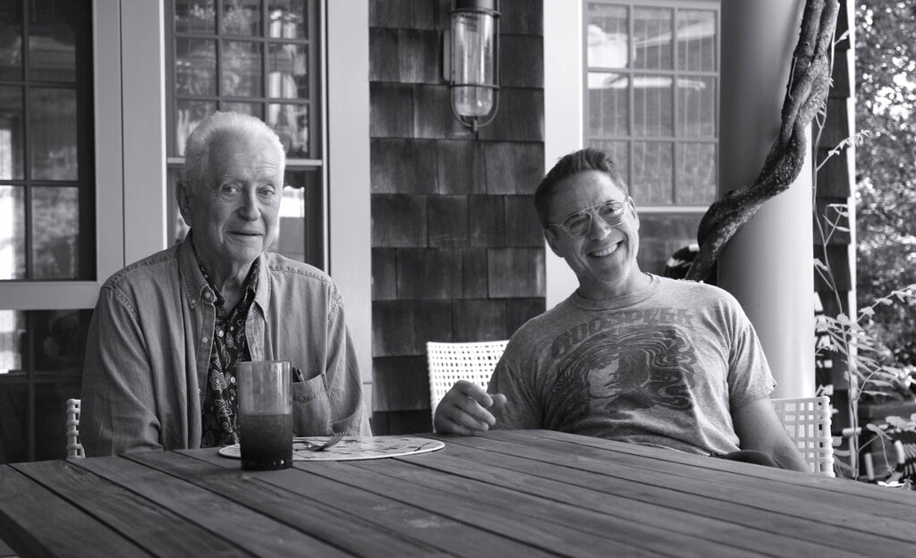 Robert Downey Sr., y Robert Downey Jr.