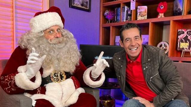 Santa Claus y Yordi Rosado