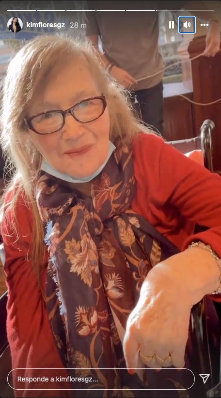 Kimberly Flores abuelita