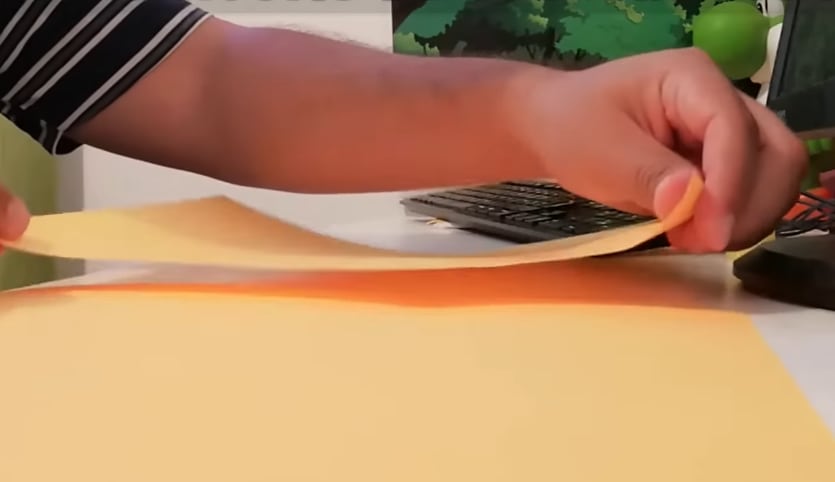 Doblez para hacer Gorro de Niño Héroe