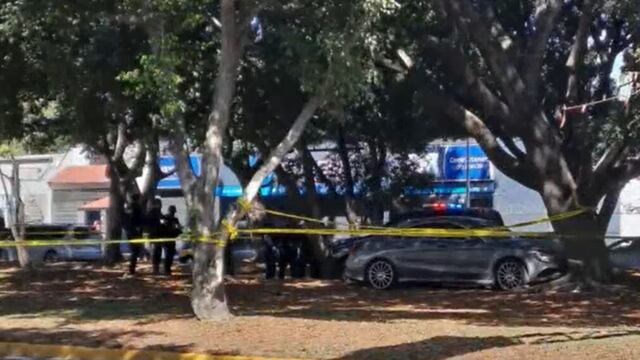 El auto donde viajaba el empresario mueblero chocó contra un árbol