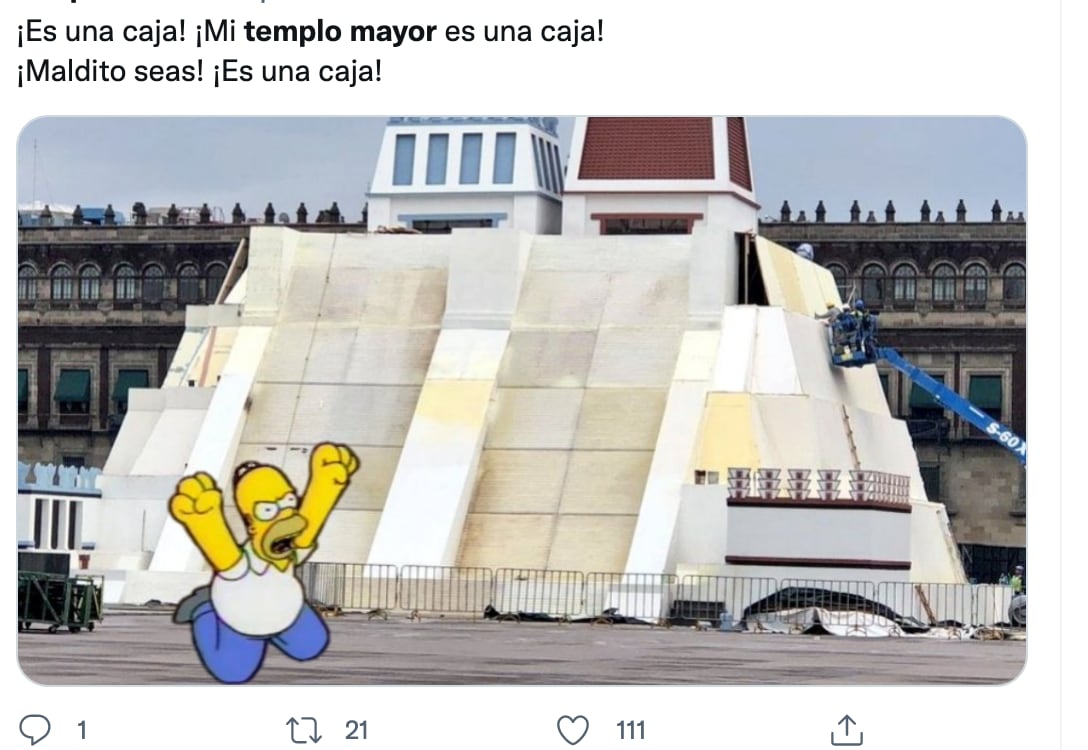 Meme del Templo Mayor