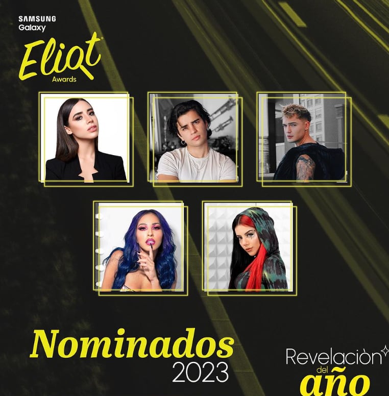 Nominados a Revelación del Año de los Eliot Awards 2023