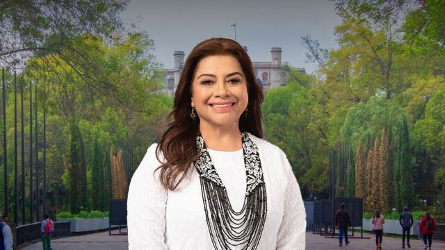 Clara Brugada defiende zona urbanizada del Bosque de Chapultepec