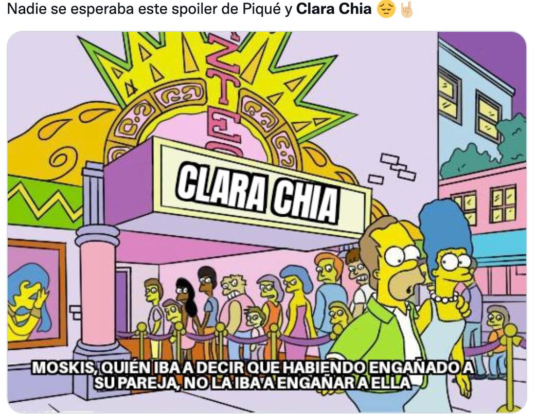 Memes se burlan de Clara Chía por supuesta infidelidad de Piqué