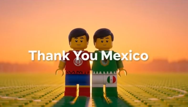 Irán sorprende a México con video de agradecimiento por el Mundial 2026