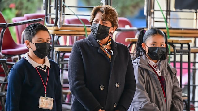 Edoméx activa filtros sanitarios en escuelas por sarampión: Delfina Gómez prioriza salud.