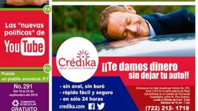 Y podríamos seguir, durante páginas enteras, dando fe del parte de guerra de un día, en nuestro violento país.