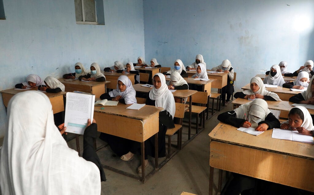Escuela para niñas en Afganistán