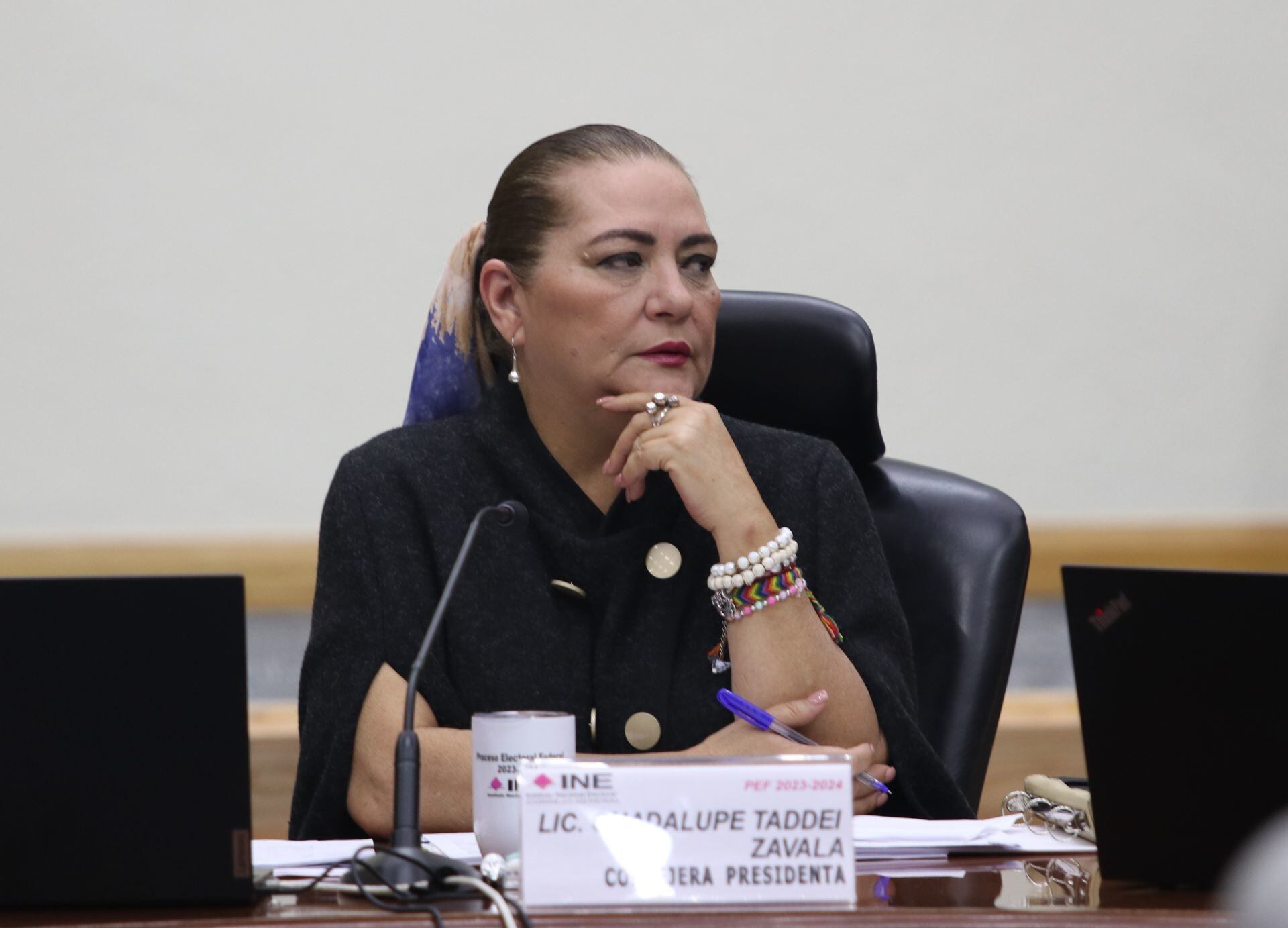 Guadalupe Taddei, consejera presidenta del INE