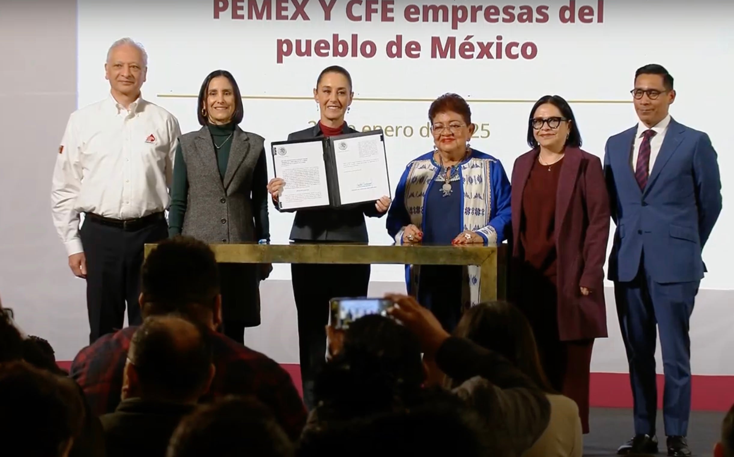Mañanera de Claudia Sheinbaum hoy 29 de enero de 2025