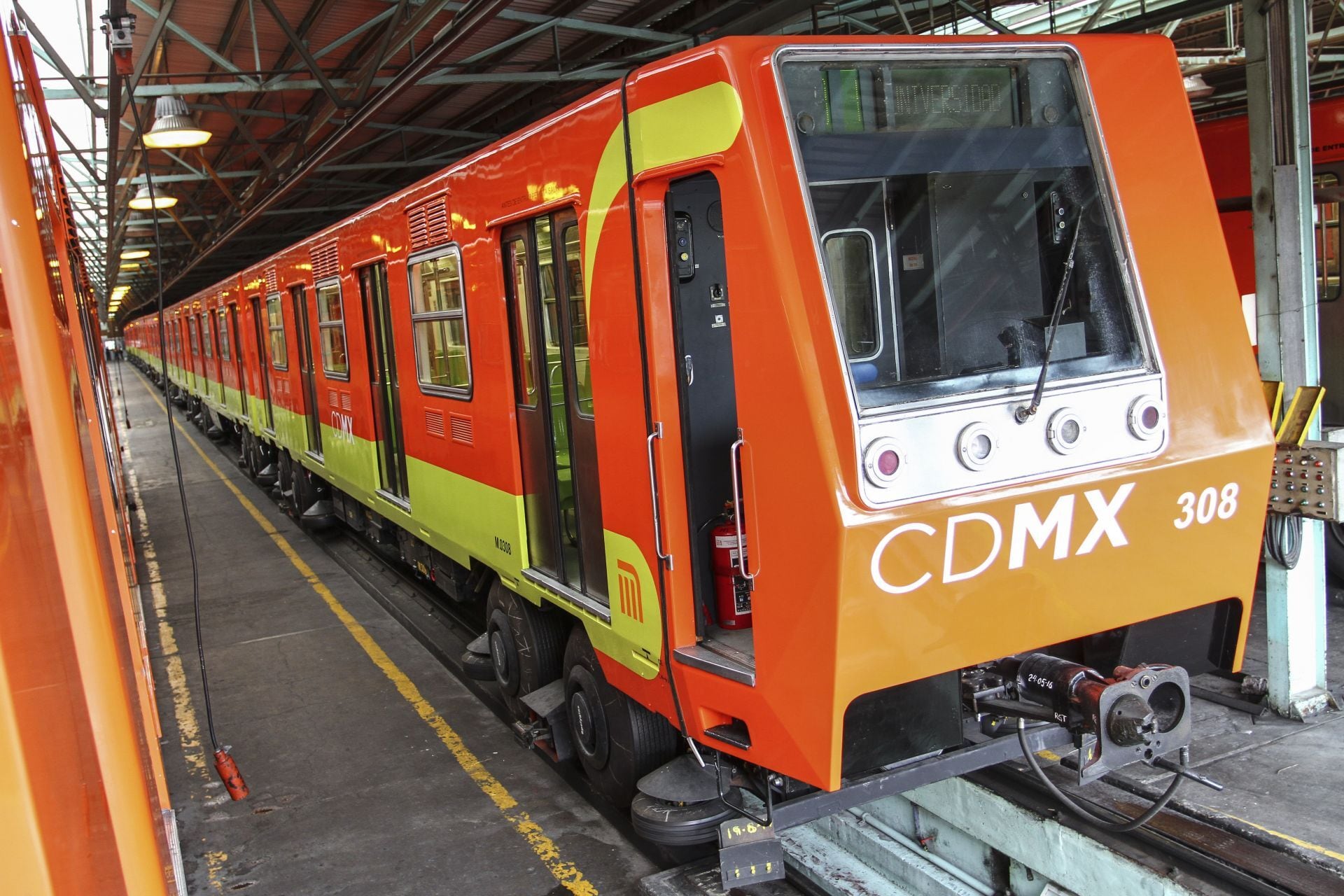 Tren del Metro CDMX.