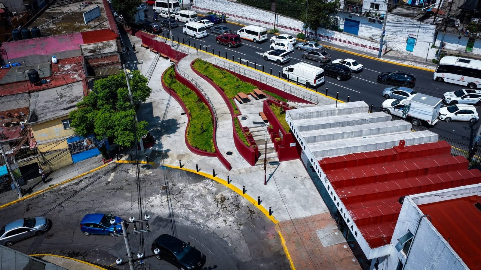 Naucalpan estrena sendero seguro con el programa Huellas de la Transformación.