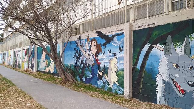 Murales Ghibli