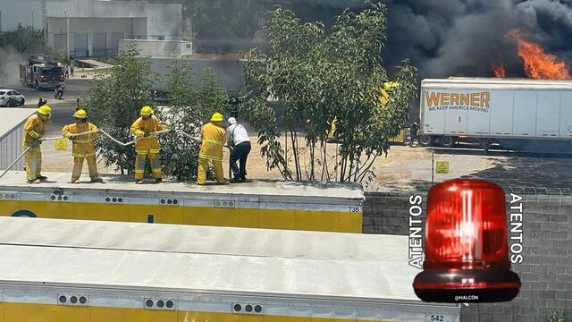 Incendio en bodegas de Cuautitlán Izcalli