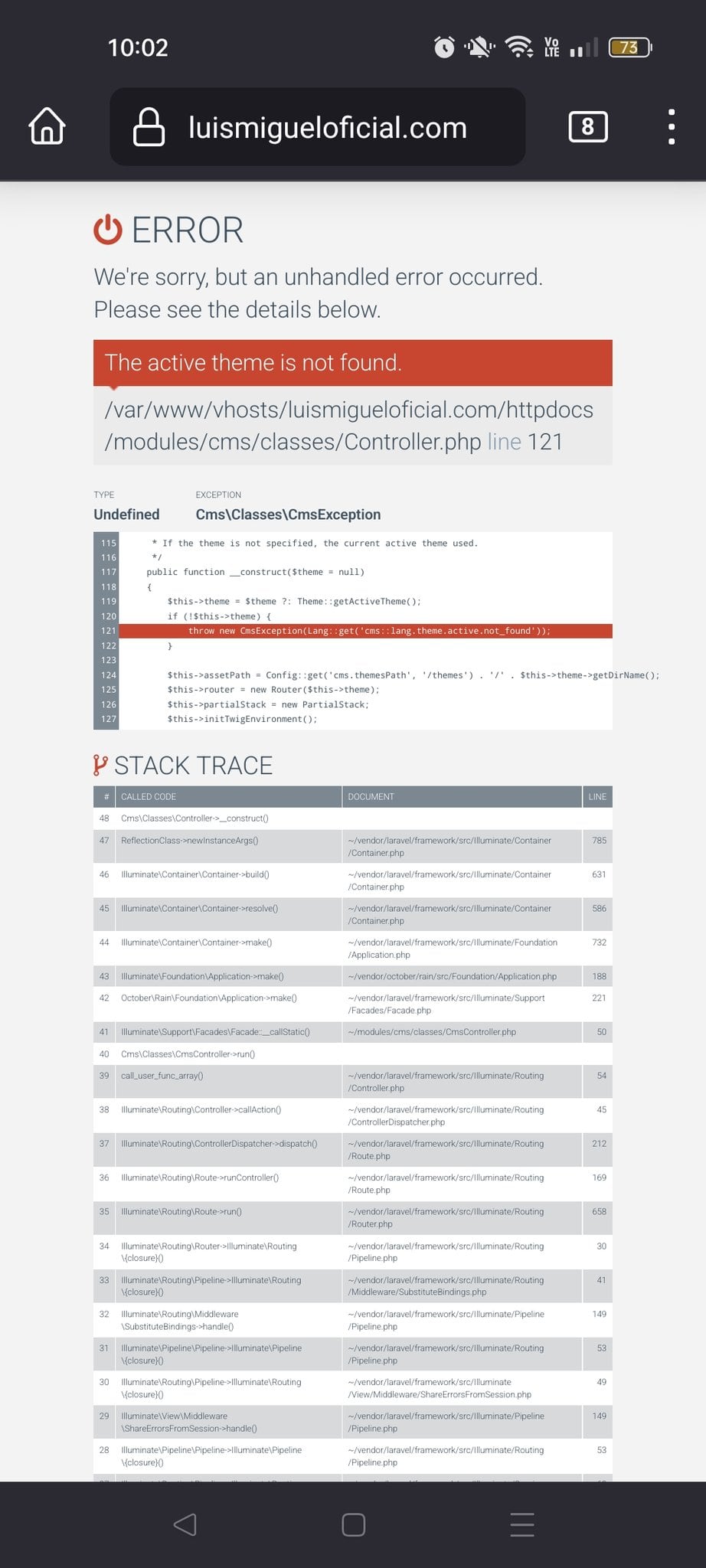 Se cae la página para comprar los boletos de Luis Miguel.