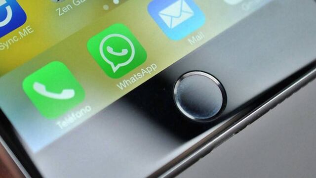 WhatsApp en un iPhone