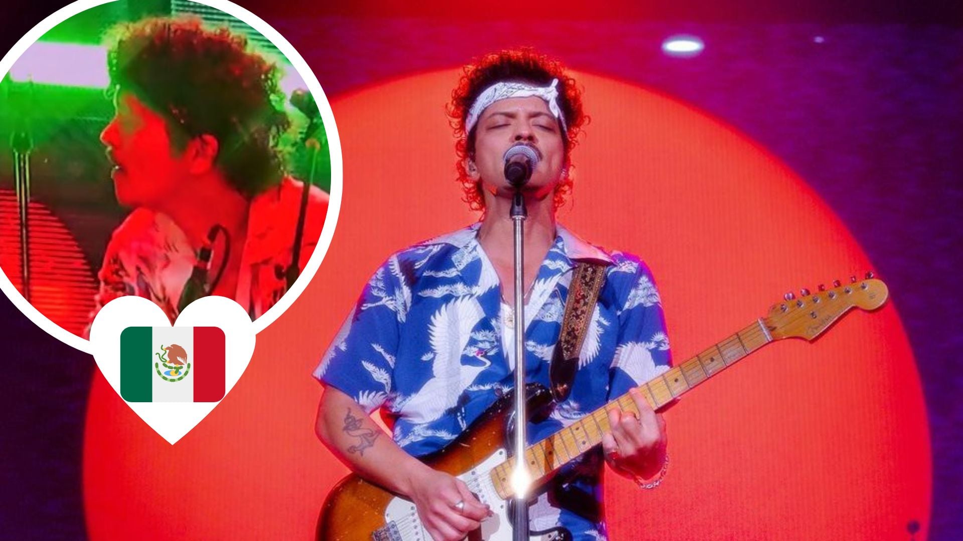 VIDEO: Bruno Mars se avienta cover de El Sonidito en su concierto y varios lo ven como señal del universo