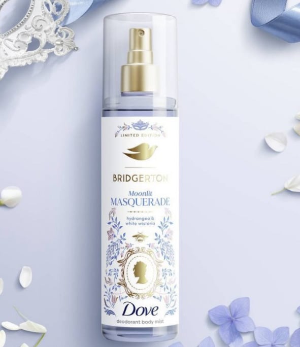 Dove lanza colaboración con Bridgerton